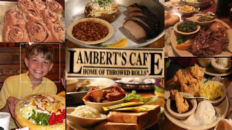 Lamberts restaurant ozark mo - Welcome to the Lambert's Café RV Park, family owned and operated since 1999! We are conveniently located between Springfield and Branson in Ozark, Missouri and stay open all year. Our park is full service with 34 level pull-thru sites. Each site is 75ft long with full hook-up's including 30/50 amp electrical service (no shared …